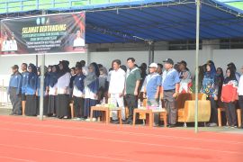 241 pelajar SD dan SMP ikuti O2SN tingkat Kabupaten Beltim 2025