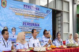 Bupati HSU buka pelatihan menjahit tahun 2025