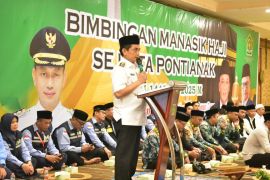 Sebanyak 621 JCH Kota Pontianak ikut bimbingan manasik haji