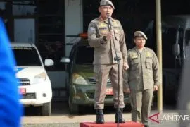 Bupati Tala motivasi jajaran Satpol PP Damkar atas dedikasi jaga ketertiban umum