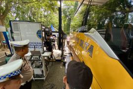 Dishub Tapin temukan satu bus tidak layak angkut jamaah calon haji