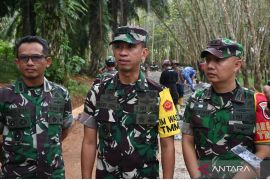 Tim Mabesad tinjau TMMD ke-124 di Tanah Laut