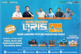 FUNWALK Bank Kalteng dan peluncuran QRIS pada New Betang Mobile, sediakan berbagai doorprize