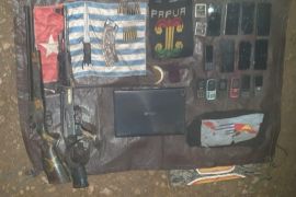 Satgas Media Koops Habema:TNI amankan senjata api dari KKB di Intan Jaya