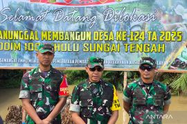 Mabes TNI AD yakin TMMD ke-124 Kodim 1002/HST tepat waktu