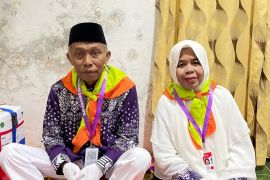 Ini penyebab wafatnya calon haji asal Maros, almarhum sempat minta berfoto dengan istri