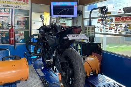 Motul 300 V baru hasilkan tenaga yang lebih maksimal saat uji dyno