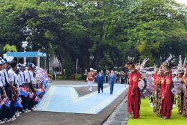 Presiden Prabowo terima kunjungan resmi PM Australia Albanese di Istana Merdeka