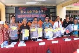 Gelar Operasi Sikat Intan I, Polres HSU ungkap 15 kasus