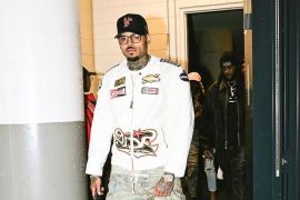 Chris Brown dibebaskan usai ditangkap polisi terkait kasus penyerangan