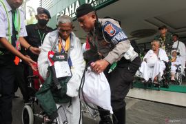 Pemberangkatan jamaah calon haji gelombang kedua