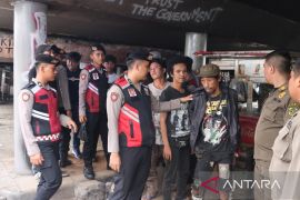 40 preman di Bogor ditangkap dalam razia gabungan