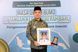 Gubernur Kalbar raih penghargaan The Best Region in Head Profesionalism For Region Business Institution