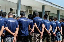 Lapas Karawang terima puluhan napi pindahan dari Lapas Bandung