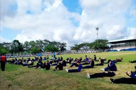 Disdamkarmat Barut berikan pembekalan dan pembinaan fisik untuk 71 PPPK