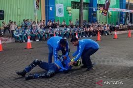 Polres Kudus kampanyekan dampak jika lalai berlalu lintas ke pelajar