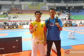 Karateka asal Kampar sumbang medali emas perdana Kejurnas FORKI