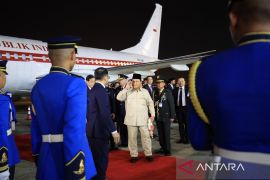 Tiba di Thailand, Prabowo disambut pejabat tinggi dan jajar kehormatan