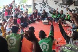 10.000 ojol di Sumatera Selatan akan matikan aplikasi pada 20 Mei 2025