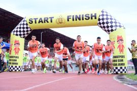 67 peserta  seleksi Akpol 2025 Polda Jambi ikuti UKJ