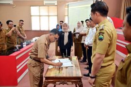 Pemkab Lamsel dan Kejaksaan Negeri lakukan MoU penanganan bidang hukum