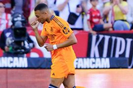 Real Madrid amankan kemenangan 2-0 kontra sembilan pemain Sevilla