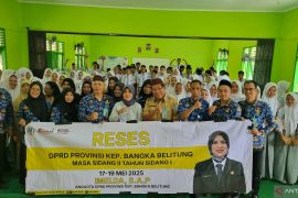 Reses di SMAN 1 Merawang, Imelda Siap Bantu Kebutuhan Mendesak Sekolah