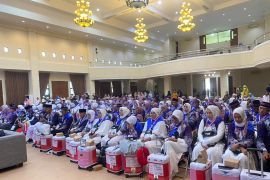 Sebanyak 197 calon haji Parimo mulai masuk asrama transit Palu