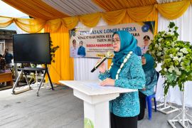 Ketua TP PKK HSU lomba desa momentum tingkatkan kualitas pembangunan