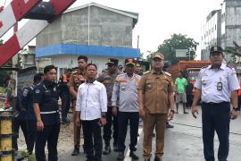 Wabup Asahan resmikan 3 JPL di perlintasan Kota Kisaran