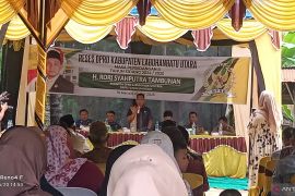 Tiga dinas dampingi reses anggota DPRD Labura