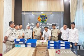BPN Mubar terima hasil kegiatan PTSL 2025, 600 sertifikat siap disalurkan