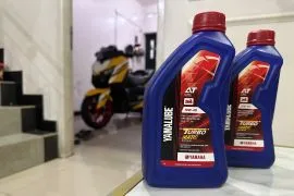 Biker MAXi Yamaha touring ratusan kilometer uji Yamalube TURBO Matic