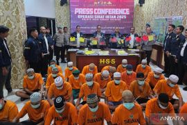 Polres HSS bekuk 29 tersangka pada Operasi Sikat Intan 2025