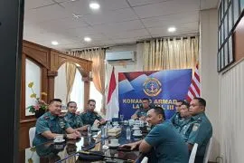 Danlanal Babel ikuti Vicon pemusnahan barang bukti narkoba kokain dan sabu sebanyak 2 ton