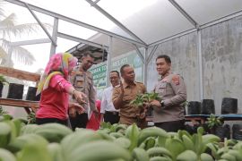 Polres Blitar dampingi warga untuk perkuat ketahanan pangan lokal
