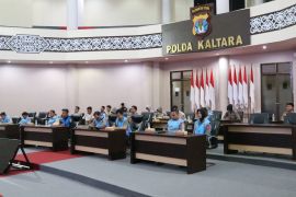 Polda Kaltara Mengikuti Kegiatan Pakta Integritas Ujian Dinas Kenaikan Pangkat