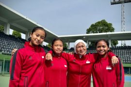 Tim tenis Indonesia lolos dari degradasi Piala Billie Jean King Junior