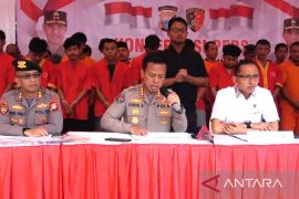 Operasi Pekat Lipu 2025 Polda Sulsel amankan ratusan pelaku preman