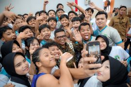 Gubernur Banten tekankan mental juara saat tinjau latihan Popnas