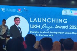 Pemkot Bekasi menghadiri peluncuran UKM Pangan Awards