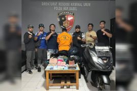 Pelaku jambret di Pangkalpinang berhasil diringkus, uang curian digunakan untuk bayar pinjol