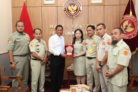 Wamen Pertahanan terima audensi Ketum PP PPM Paramita Patriani Mulia