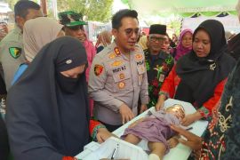 Gebyar Posyandu Presisi Polres Kotim berkontribusi untuk turunkan stunting