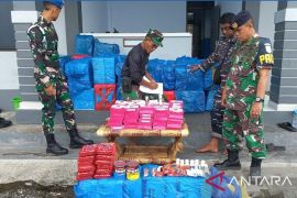 TNI AL gagalkan penyelundupan skincare ilegal