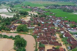 Banjir di Panumbangan Ciamis akibat sedimentasi sungai