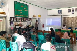 Polres Bangka Barat gencarkan sosialisasi tertib lalu lintas di desa