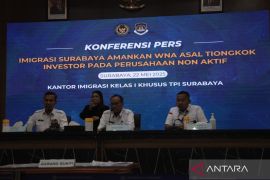 Kantor Imigrasi Surabaya amankan satu WNA diduga penyalahgunaan ITAS