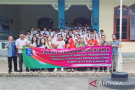 Disperindag Babel edukasi pelajar tentang perlindungan konsumen