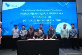 PT Vale teken PKB ke-21 sebagai komitmen untuk hak pekerja